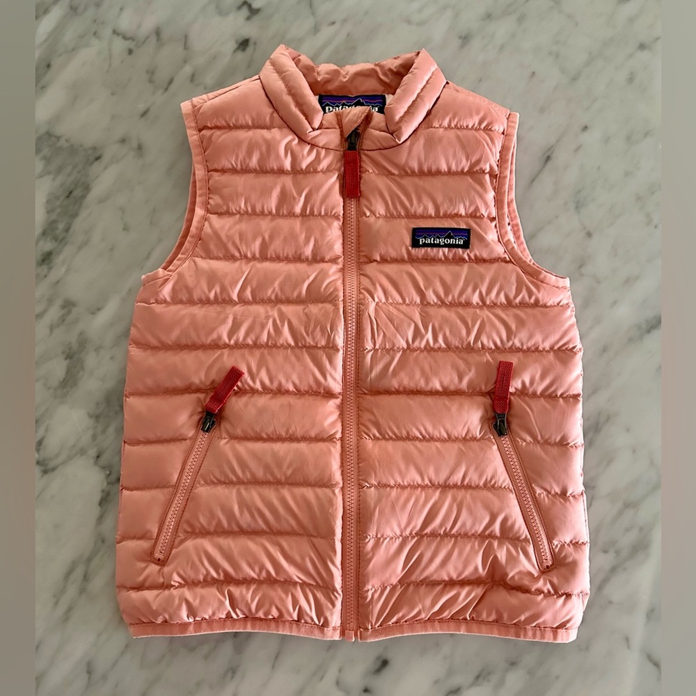 Patagonia Light Pink Kids' Vest 4t
